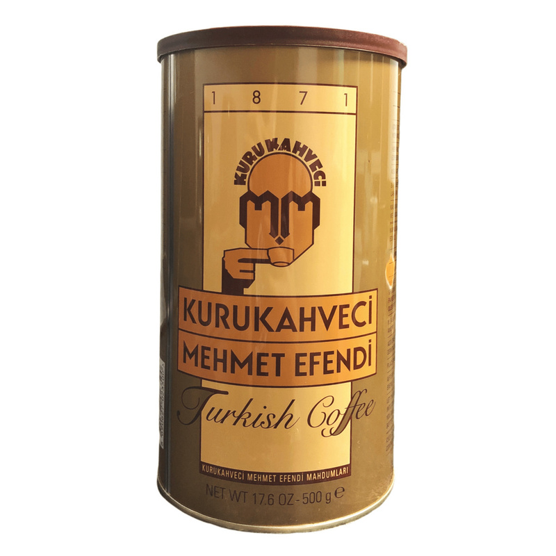 Кофе молотый MEHMET EFENDI в железной банке Турция 500 гр