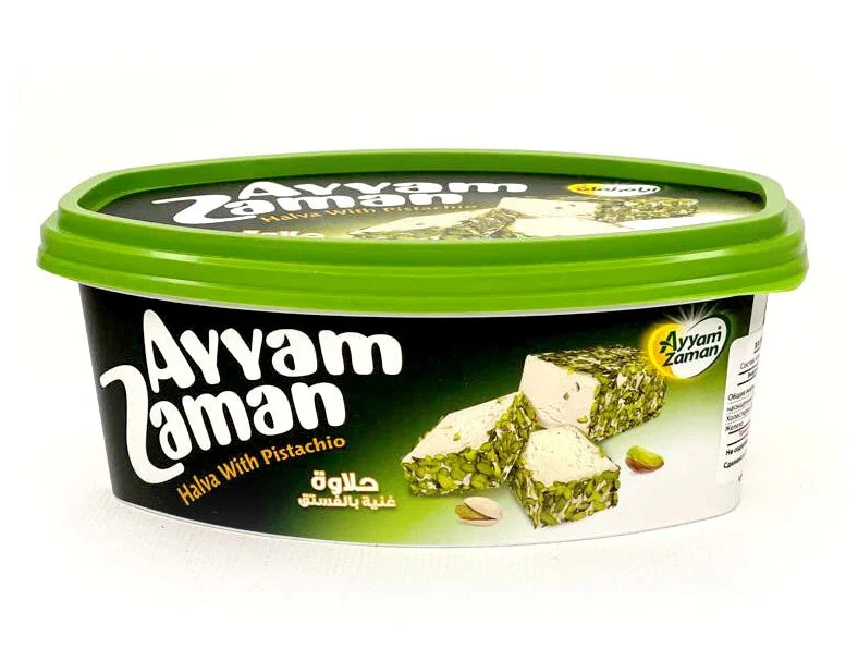 Халва кунжутная с фисташкой Ayam Zaman 350 гр