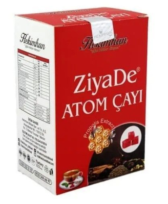 Травяной чай Hekimhan «ZiyaDe ATOM ÇAYI» с прополисом (в кубиках)