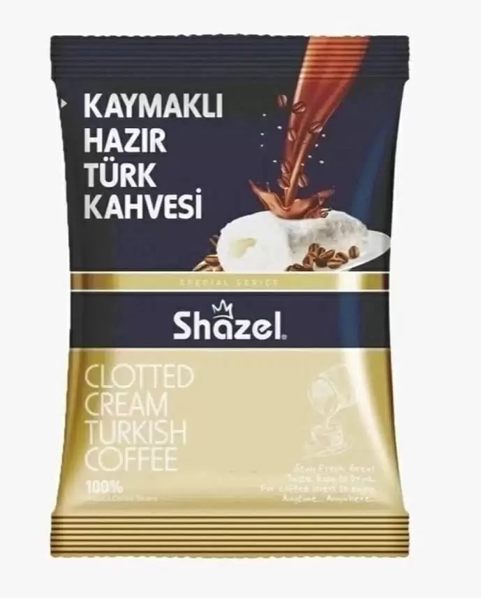Кофе растворимый Shazel со вкусом сливок 