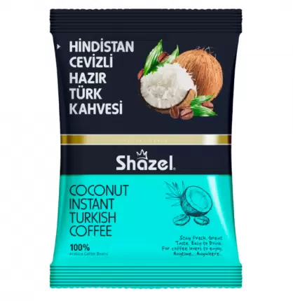 Shazel Coconut Instant Turkish Coffee