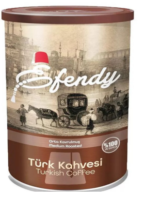 EFENDİ GELENEKSEL TÜRK KAHVESİ (ORTA KAVRULMUŞ) TNK 250 GR 