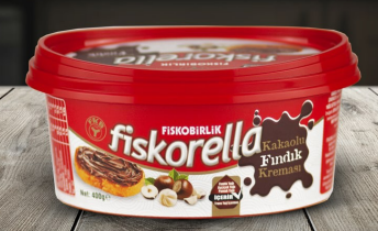 FİSKORELLA KAKAOLU FINDIK KREMASI ШОКОЛАДНАЯ ПАСТА С ФУНДУКОМ 400гр