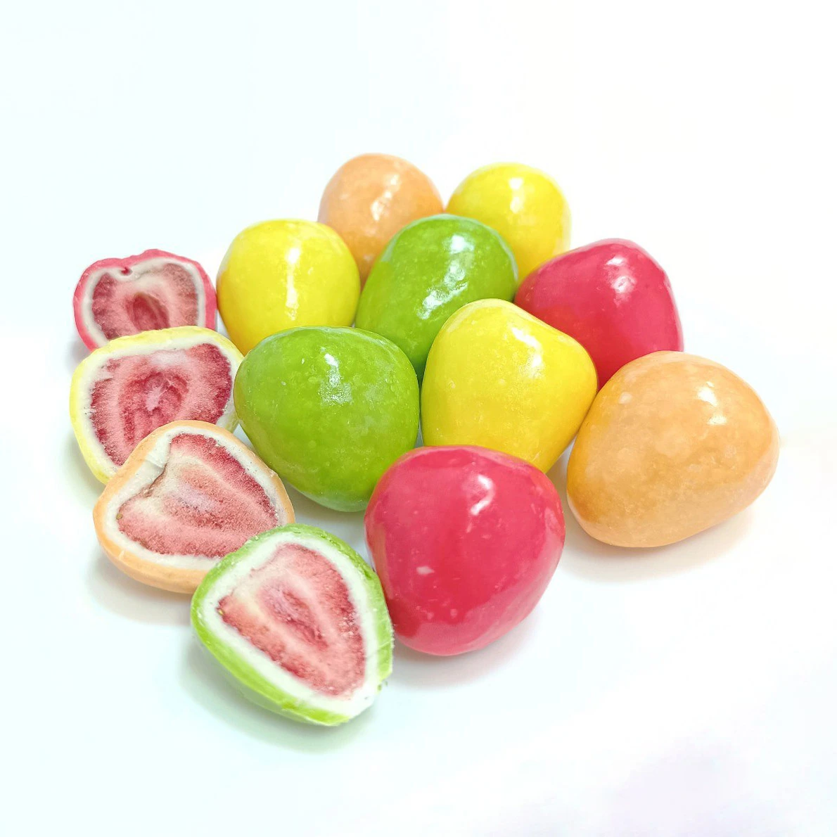 Клубника «MIX NATURAL» в белой шоколадной глазури 2 кг